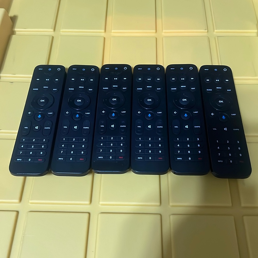 6 VERIZON FIOS REMOTES CONTROL
